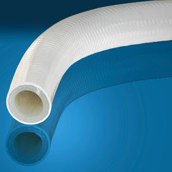 Double braided silicone tubing